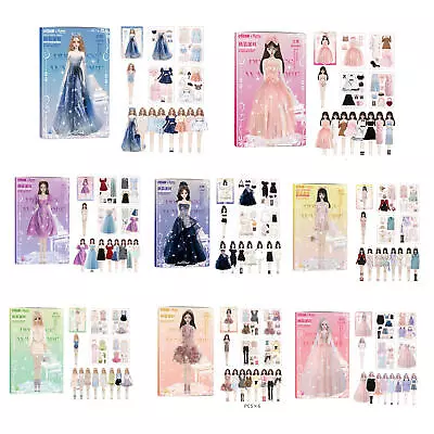 Magnetic Dress Up Princess Paper Dolls For Girls Magnetic Dress-Up Doll • $12.73