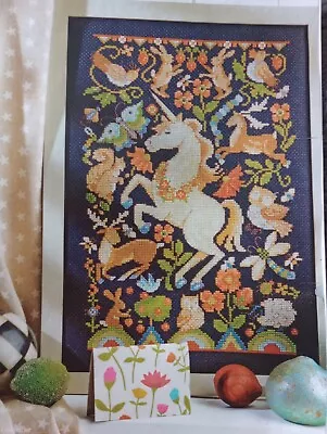 Unicorn Tapestry Style Cross Stitch Chart • £1.65