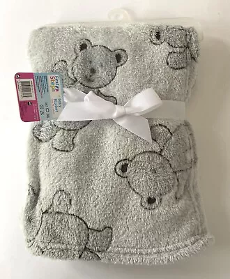 Baby Wear: Baby Soft Teddy Design Blanket • £5.49