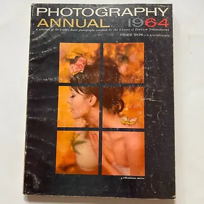 1964 Photography Annual Magazine Marilyn Monroe Tattoos Art Lesbian Girls • $29.99