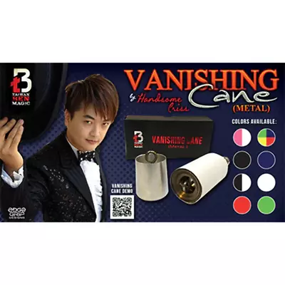 Vanishing Cane (Metal / Green) By Handsome Criss And Taiwan Ben Magic • $46.99