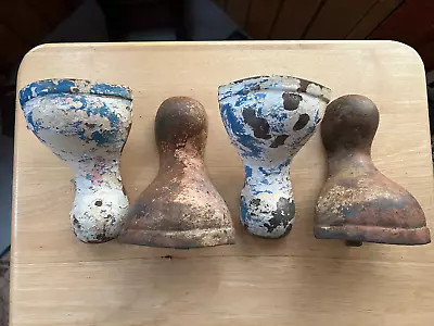 Set Of 4 Antique Cast Iron Tub Feet Free S/H • $49