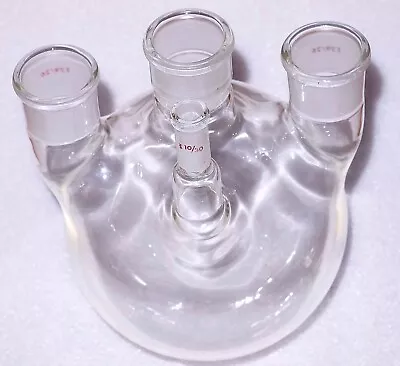 LabGlass 4 - Neck Round Bottom 1000 Ml  Flask ( 3 Neck -29/26  One - 10/30 ) • $22