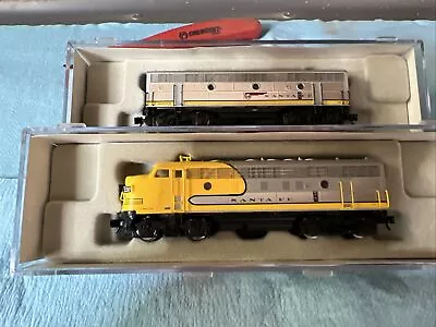 N Scale Locomotive Santa Fe Yellow Bonnet • $180