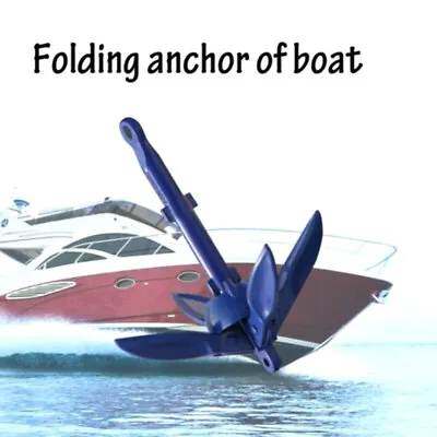 $22.79 • Buy Folding Anchor For Canoe Kayak Fishing Accessories Boat Marine Sailboat Tool Hot