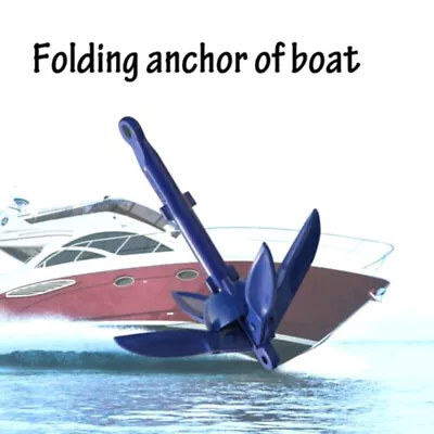 Folding Anchor For Canoe Kayak Fishing Accessories Boat Marine Sailboat Tool Hot • $22.79