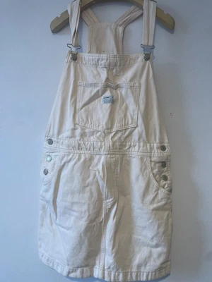 £35 • Buy Ladies Vintage Rare Pink Pinafore Dress Levi Strauss Two Horses Brand Size M