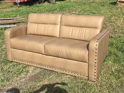 2014 Villa International  Sofa 68  Ultraleather Boat RV Motorhome Couch Coffee   • $1100