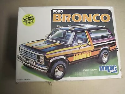 82 Ford Bronco Model Kit 1:25 Scale Open/used • $12