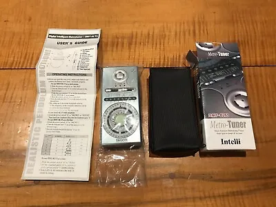 BRAND NEW INTELLI DMT-8LT3 METRO-TUNER Multi Function METRONOME TUNER NOS RARE • $35.99