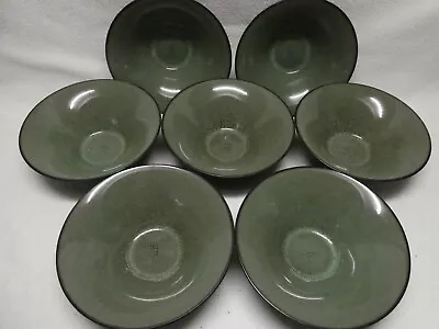 Gabbay Fusion Wasabi (7) 7  Cereal Bowls Excellent • $24.95