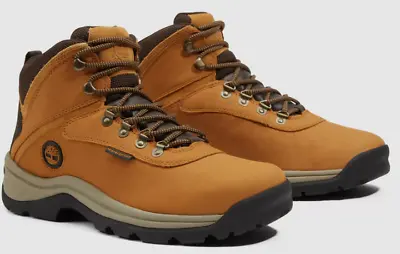 Men's Timberland White Ledge *Waterproof* Mid Hiker Boots - Wheat - Sizes 10-11 • $94.99