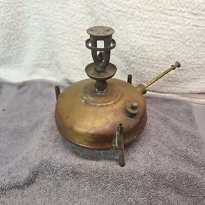 Vintage Optimus No. 45 Brass Portable Camp Stove Made In Sweden As Is VTG • $45.99