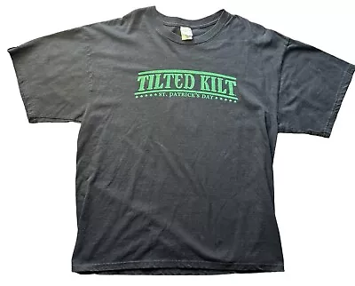 Tilted Kilt Pub T-Shirt Vintage Black Men’s XL  • $20