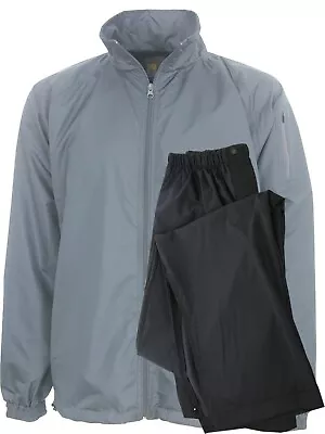 Forrester's 2XL Men's Packable Waterproof Rain Suit - Grey NWT • $44.99