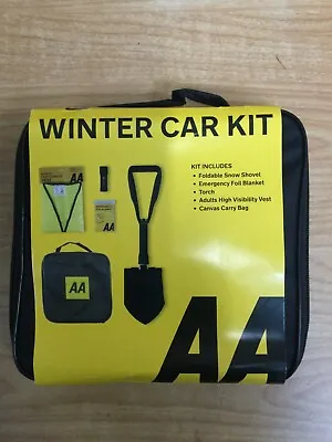 AA Winter Car Kit AA3386 - Folding Snow Shovel LED/COB Torch & AA Ultimate Firs • £16