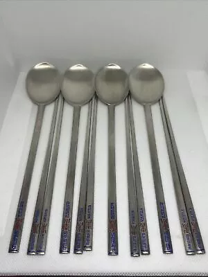 Silver Spoons And Chopsticks Korean Vintage AG800 80% Silver 376 Grams 4 Sets • $399