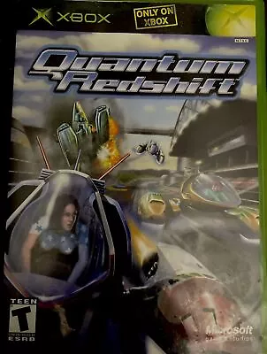 Quantum Redshift (Microsoft Xbox 2002) CIB Tested And Working Great! • $10