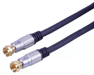 F Plug To F Plug Lead 1m - PSG08939 • £6.89