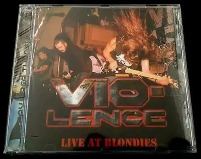 VIO-LENCE  Live At Blondies  CD Bay Area Thrash Rob Flynn Machine Head Ltd 300 • $16.99