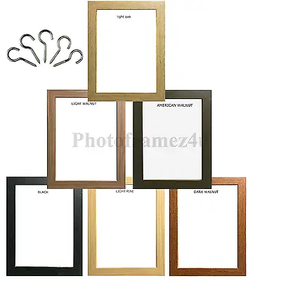 Photo Frame Picture Frame Poster Frame Wood Wooden Effect In Various Sizes • £4.45