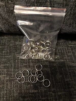 59 Split Keyring Parts Make Your Own Keyring Rings • £4.99