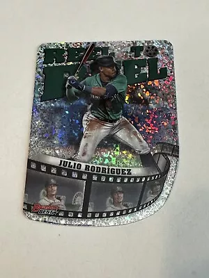 2023 Bowman’s Best Reel To Reel JULIO RODRIGUEZ Mini Diamond RR-27 • $15