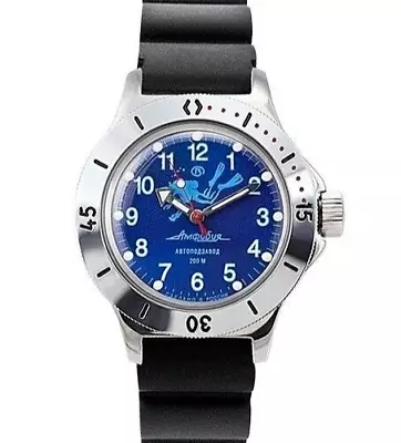 Vostok Amphibia 120656 Watch Scuba Dude Diver Automatic • $114.95