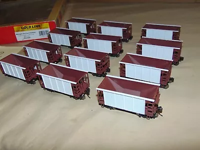 Walthers Gold Line Ho 932-40506 12 Custom Ore Cars + Box - Undecorated   #2 • $175