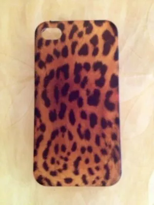 Fashionable Brown Animal Leopard Print Matte Case For Apple IPhone 4 + 4S New • $6.99