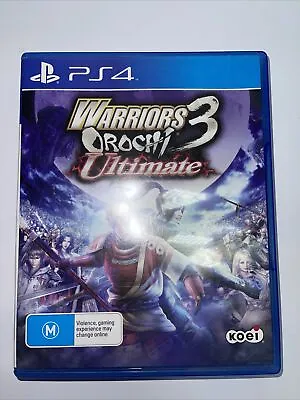 Warriors Orochi 3 Ultimate PS4 • $34.99