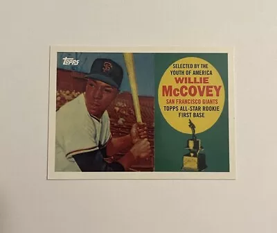 2010 Topps Willie McCovey 1960 Reprint MLB Card San Francisco Giants HOF #316 • $0.99