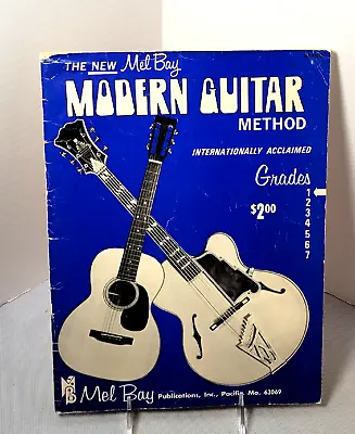 The New Mel Bay Modern Guitar Method Grade 1 (1972) • $4.95