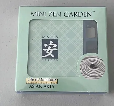 Mini Desktop Zen Garden Kit Life In Miniature Asian Arts Brand New In Box • $9.99