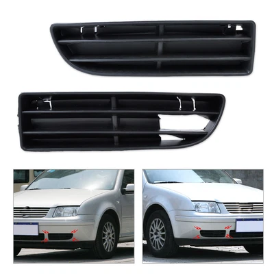 $53.20 • Buy Kit 1 Pair Front Bumper Grill Vent Fit For VW Jetta Bora MK4 99-04 1J5853665B