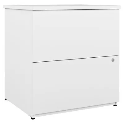 Bestar Logan 2-Drawer Engineered Wood Lateral File Cabinet In Pure White • $165.68