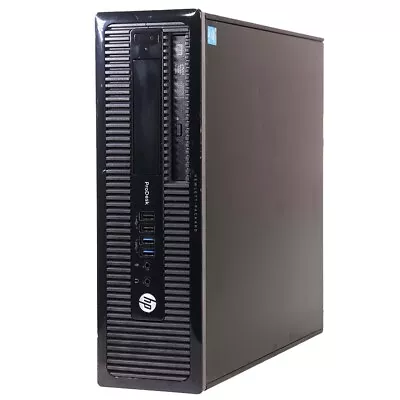 HP Desktop Computer SFF Intel I3 8GB RAM 1TB HD Windows 10 Wi-Fi DVD/RW • $119.95