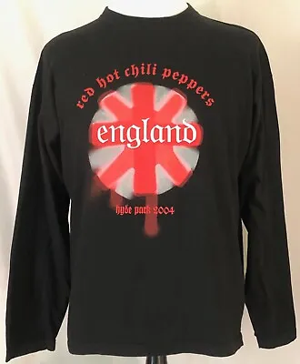 Red Hot Chili Peppers 2004 Hyde Park London Shirt Size L • £168.66