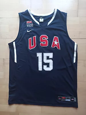 £132.56 • Buy Carmelo Anthony Nike AUTHENTIC Dream Team USA 2010 Jersey Jersey Blue Sz. XL