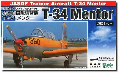 Platts 1/144 Air Self-Defense Force T-34 Mentor 2 Aircraft Set Plastic Model • $29.93