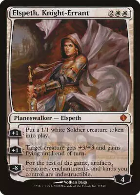 Elspeth Knight-Errant Shards Of Alara HEAVILY PLD Mythic Rare CARD ABUGames • $7.79