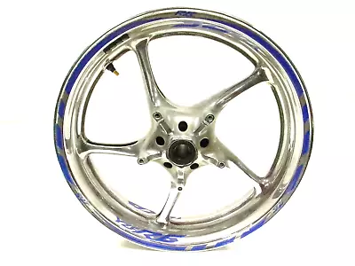 03-16 YAMAHA YZF R6 YZFR6 R6S YZFR6S Front Rim Wheel CHROME DENT 5SL • $99.99