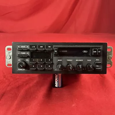 Ford Mustang Radio Cassette Player 1988-89 AM FM Oem E9DF-19B132-AA Untested • $125