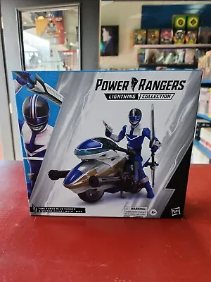 Power Rangers ~ Lightning Collection ~ Time Force BLUE Ranger ~ Vector Cycle Set • $39.99