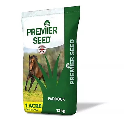 Premier Paddock Grass Seed 13Kg HIGH QUALITY SEED 1 ACRE PACK For Healthy Horse • £69.99