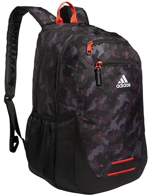 ADIDAS FOUNDATION 6 DURABLE Backpack School LAPTOP Bag Black BLUE OS $55 NWT NEW • $38.75