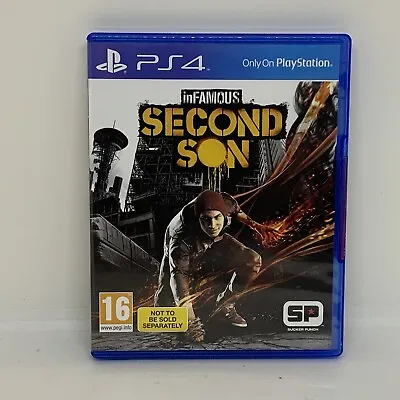 InFamous Second Son (Sealed) - Playstation 4 - Ps4 - Free Shipping! • $13.90