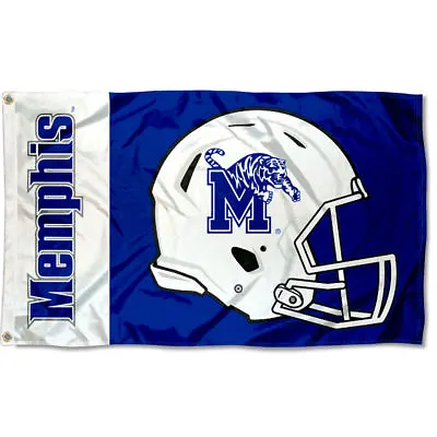 Memphis Tigers Football Helmet Flag Large 3x5 • $30.95