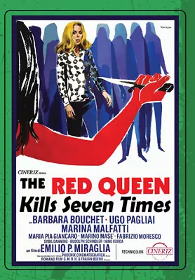 THE RED QUEEN KILLS SEVEN TIMES Anamorphic Widescreen (DVD) Barbara Bouchet • $15.22