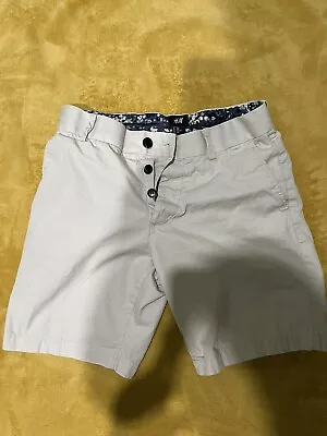 H&M Men’s Chino Shorts Khaki Size 30 Summer Mid Rise Summer • $7.70